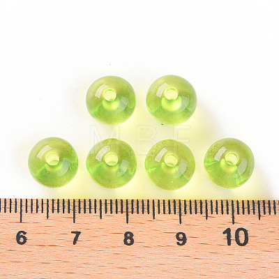 Transparent Acrylic Beads X-MACR-S370-A10mm-729-1