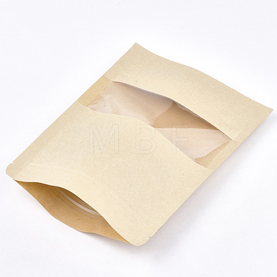 Resealable Kraft Paper Bags OPP-S004-01A-1