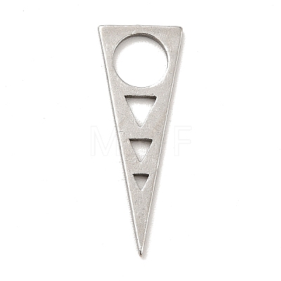 201 Stainless Steel Pendants STAS-A066-19P-1