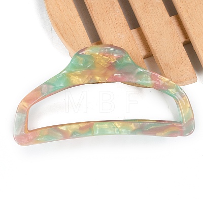 Cellulose Acetate(Resin) Claw Hair Clips PW-WG31134-03-1