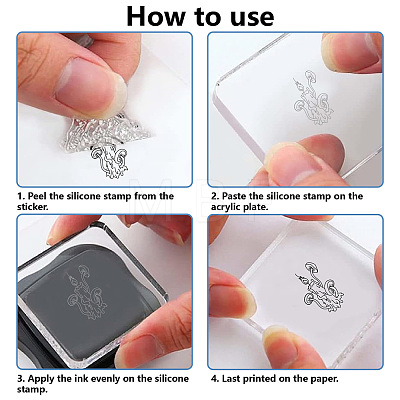 Custom PVC Plastic Clear Stamps DIY-WH0439-0241-1