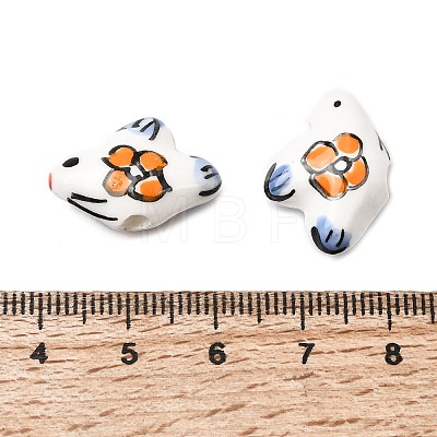 Handmade Porcelain Beads PORC-A034-06B-1