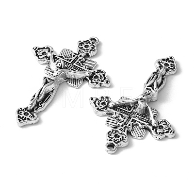 Tibetan Style Alloy Pendants LS-TIBEP-3035-AS-RS-1