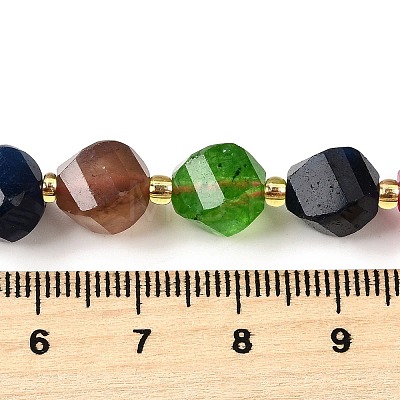 Natural Quartz Dyed Beads Strands G-U023-A02-11-1