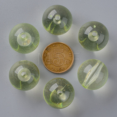 Transparent Acrylic Beads MACR-S370-A20mm-728-1