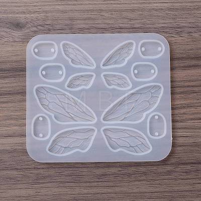 DIY Butterfly Wing Pendant Silicone Molds DIY-F127-01-1