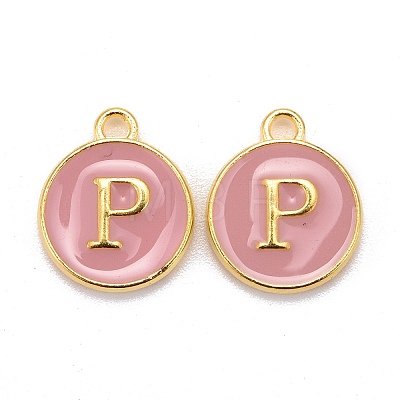 Golden Plated Alloy Enamel Charms LS-ENAM-S118-07P-1