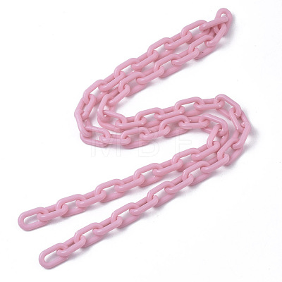 Opaque Acrylic Cable Chains SACR-N010-002H-1