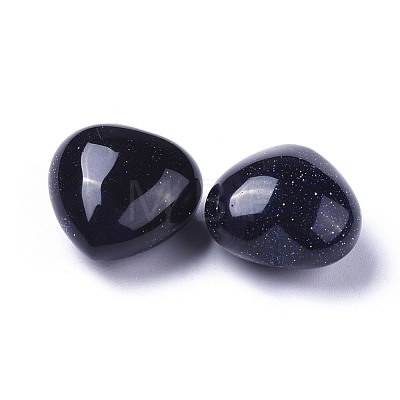 Synthetic Blue Goldstone Beads G-FS0001-78C-1