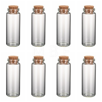 Glass Jar Glass Bottles X-AJEW-H004-2-1