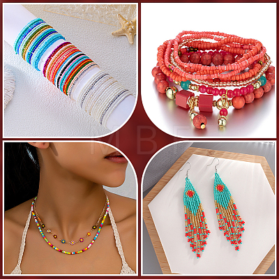 3000Pcs Glass Seed Beads SEED-PA0001-29A-01-1