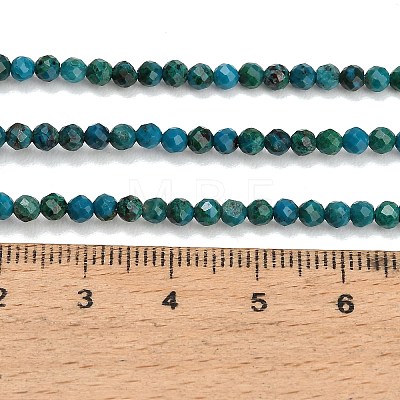 Natural Chrysocolla Beads Strands GG-CBA77FB-B12-3mm-1