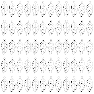 300Pcs Hollow 316 Surgical Stainless Steel Charms STAS-SC0021-32P-1