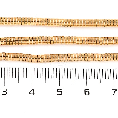 Electroplated Synthetic Non-magnetic Hematite Beads Strands G-H027-G01-02-1