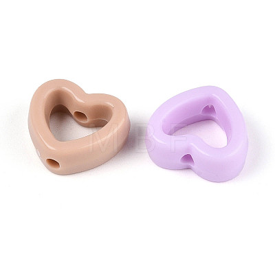 Opaque Acrylic Beads OACR-N150-02-1