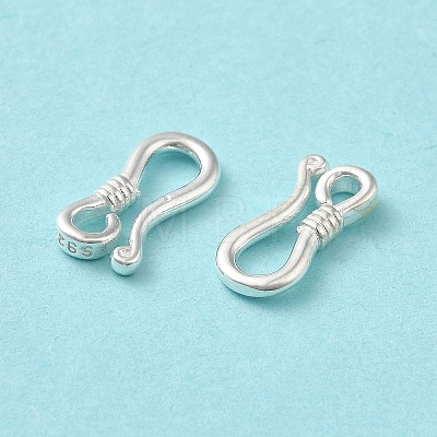 925 Sterling Silver Earring Hooks STER-K174-17A-S-1
