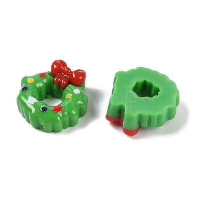 Christmas Opaque Resin Decoden Cabochons X-CRES-M036-03O-1