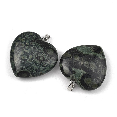 Natural Kambaba Jasper Pendants GG-K002-12A-08-1
