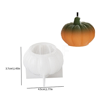 Halloween Pumpkin DIY Silicone Candle Molds SIL-F011-04A-1