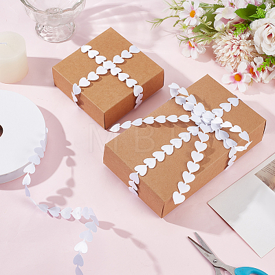 18M Heart Polyester Lace Ribbon OCOR-CY0004-11A-1