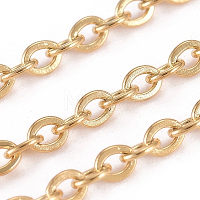 304 Stainless Steel Cable Chains CHS-R002-0.6mm-G-1