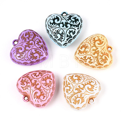 Opaque Acrylic Pendants SACR-T017-15-1