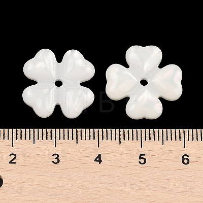 Opaque Resin Shamrock Decoden Cabochons CRES-I036-18B-1