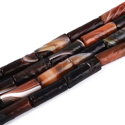 Natural Agate Beads Strands G-N357-05A-01-1