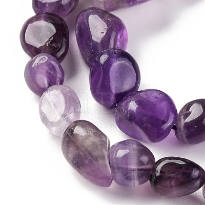 Natural Amethyst Beads Strands G-G146-A09-01-1