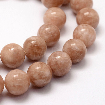 Natural White Jade Beads Strands G-F364-11-10mm-1-1