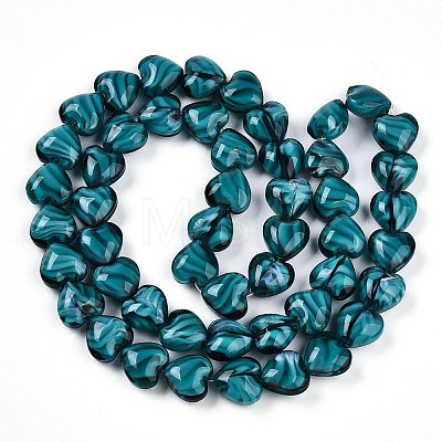 Millefiori Glass Beads Strands GLAA-T023-34F-1