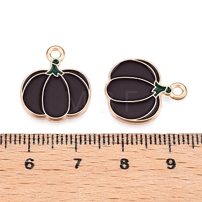 Thanksgiving Day Theme Alloy Enamel Pendants LS-ENAM-T020-35L-1