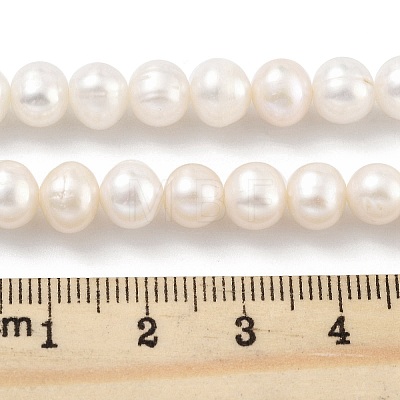 Natural Cultured Freshwater Pearl Beads Strands PEAR-C003-18E-1
