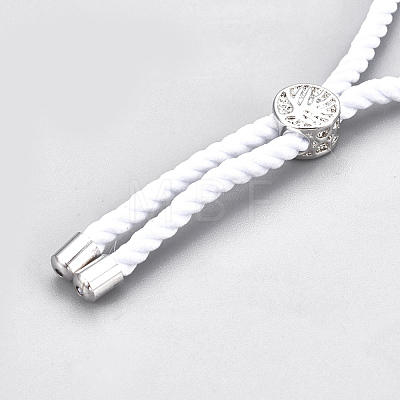 Cotton Cord Bracelet Making KK-F758-03L-1