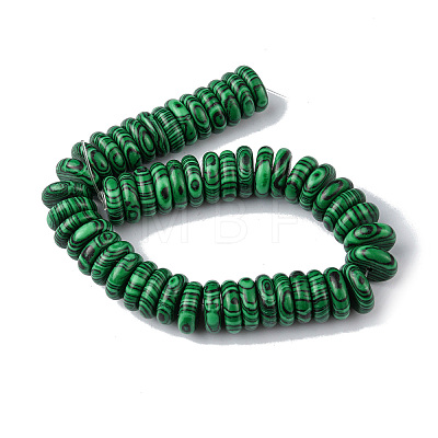 Synthetic Malachite Beads Strands G-F743-06M-1