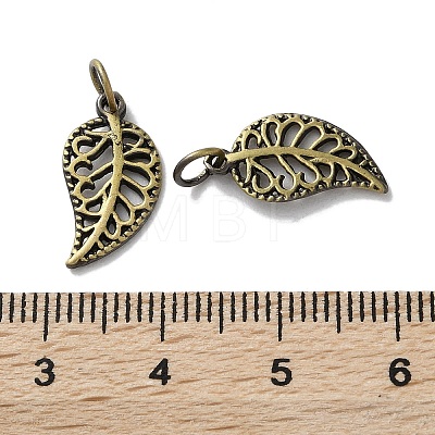 Tibetan Style Brass Pendants KK-M284-38AB-1
