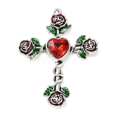 Easter Alloy with Enamel Big Pendants RB-C001-01A-1