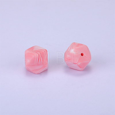 Hexagonal Silicone Beads SI-JX0020A-61-1