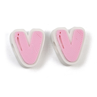 Plastic European Beads PL-CBA02CB-01V-1
