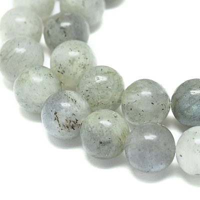 Natural Labradorite Beads Strands G-G828-01-8mm-1