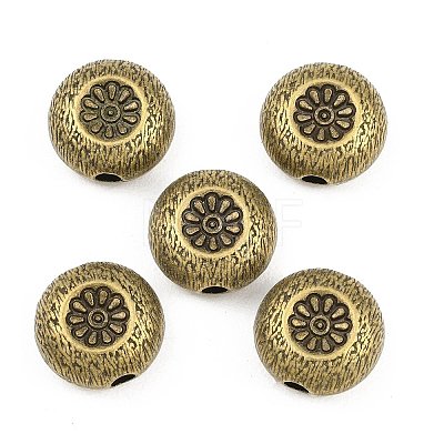 Tibetan Style Alloy Beads FIND-A063-01A-AB-1