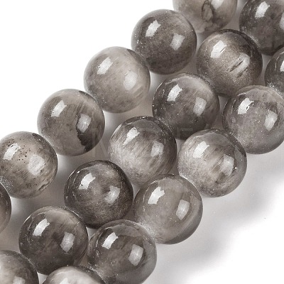 Natural Selenite Beads Strands G-C142-01B-1