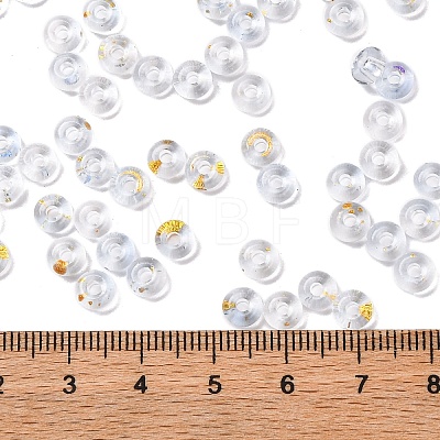 Baking Paint Transparent Colours Glass Round Beads SEED-L011-13A-08-1