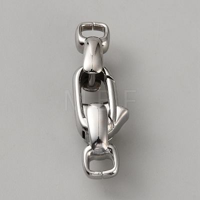 Stainless Steel Lobster Claw Clasps STAS-CJC0013-03A-1