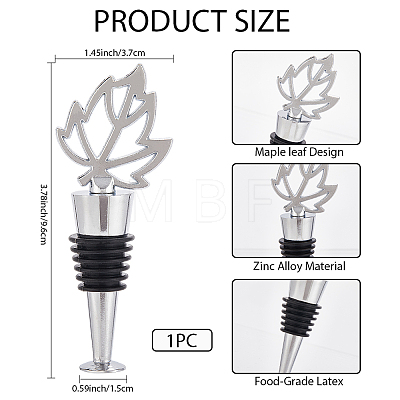 Silicone Wine Bottle Stoppers FIND-WH0152-155-1