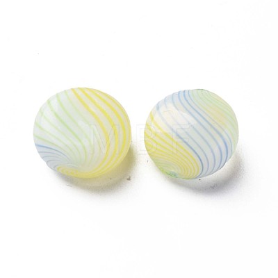 Handmade Blown Glass Globe Beads X-GLAA-T012-50A-1