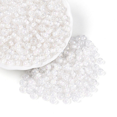 FGB Inside Colours Transparent Glass Seed Beads SEED-T009-01L-1