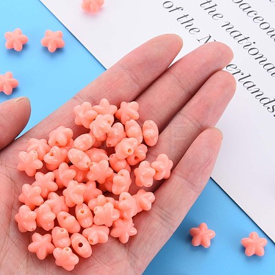 Opaque Acrylic Beads MACR-S373-26-A06-1