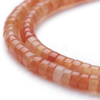 Natural Red Aventurine Beads Strands G-H230-15-1