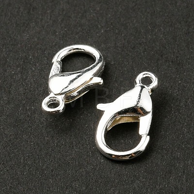 Zinc Alloy Lobster Claw Clasps PALLOY-YW0001-70S-1